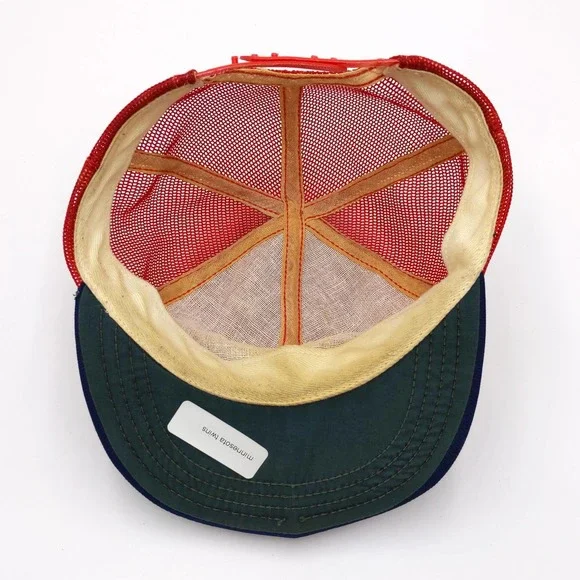 Vintage Minnesota Twins Snapback Trucker Hat Mesh Patch Logo MLB Cap 70s USA